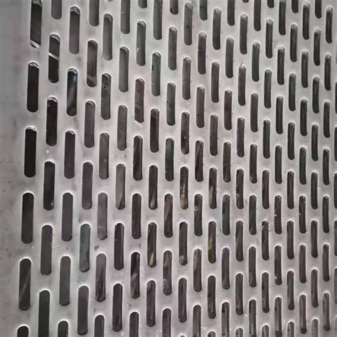 slotted perforated metal sheet